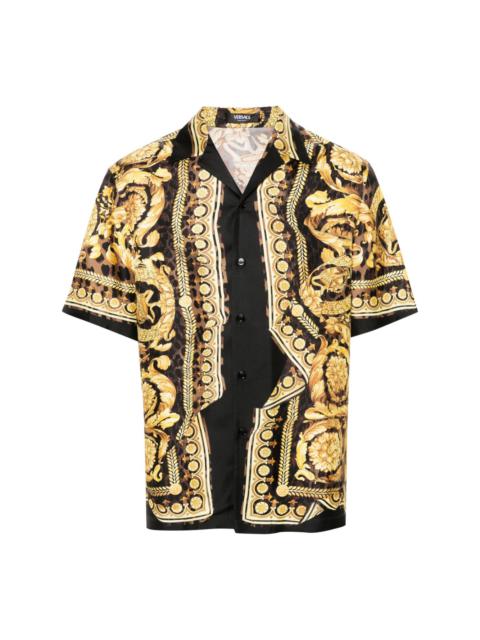 Barocco-print shirt