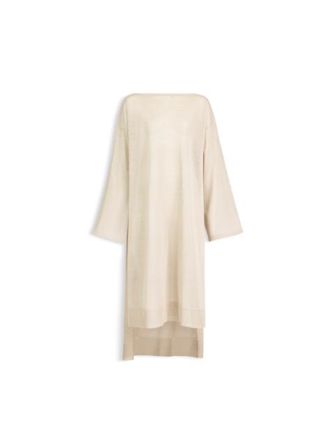 Alaïa SLIK LINEN KAFTAN DRESS