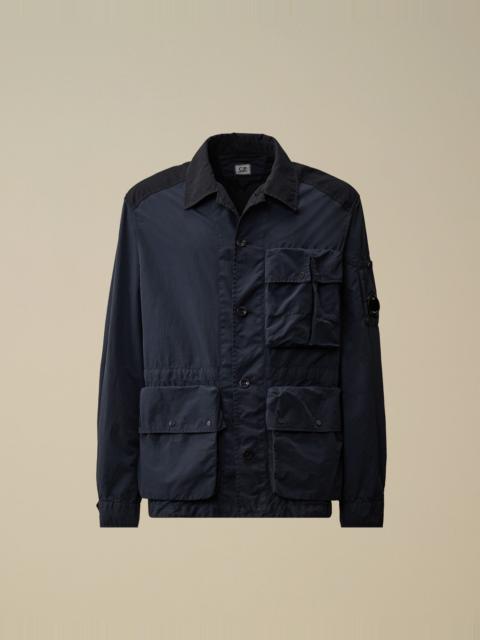 C.P. Company Flatt Nylon Mixed Button Lens Jacket