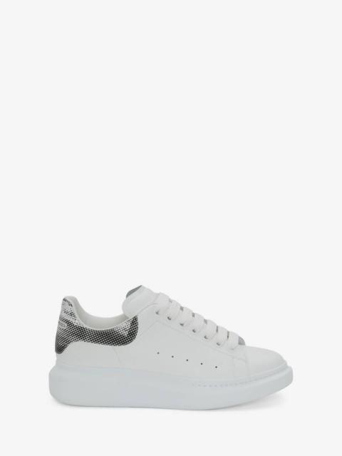 Men's Oversized Sneaker in White/black