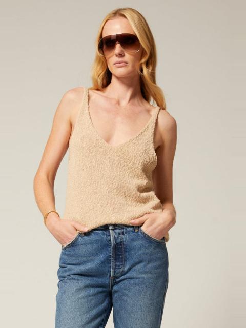 SPRWMN CAMILLE COTTON BOUCLÉ TANK