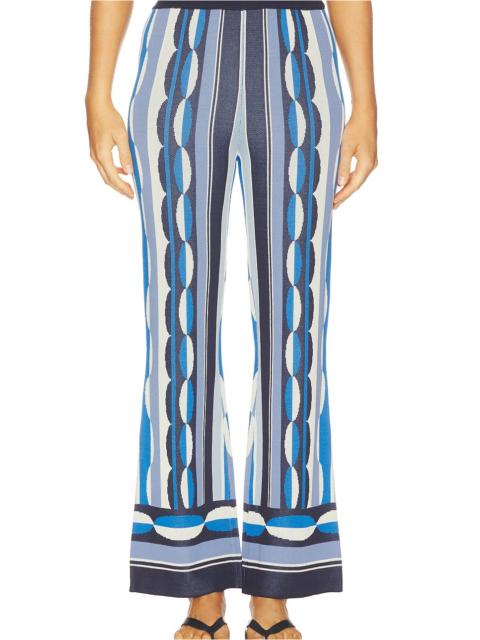 MISA Marla Pant in BlueGeo Stripe Knit