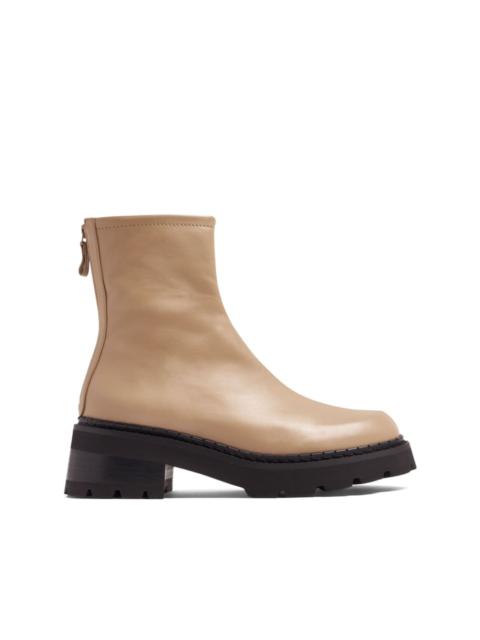 BY FAR Alister nappa-leather chunky boots