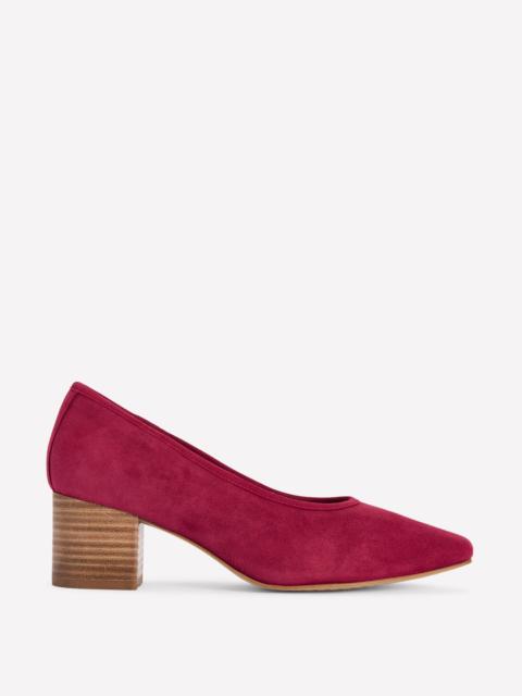 BODEN Closed Back Block Heel-Red