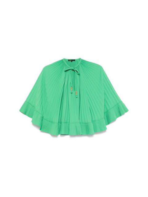 plissé blouse