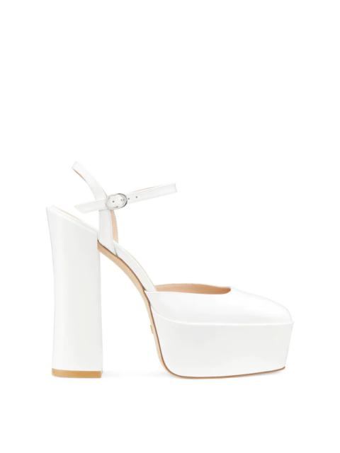 Stuart Weitzman Skyhigh 145 Ankle Strap Platform Pump