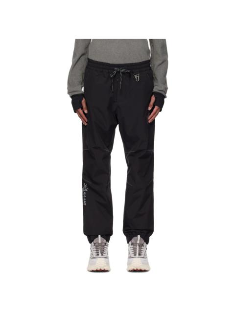 Moncler Grenoble Black Windproof Padded Trousers