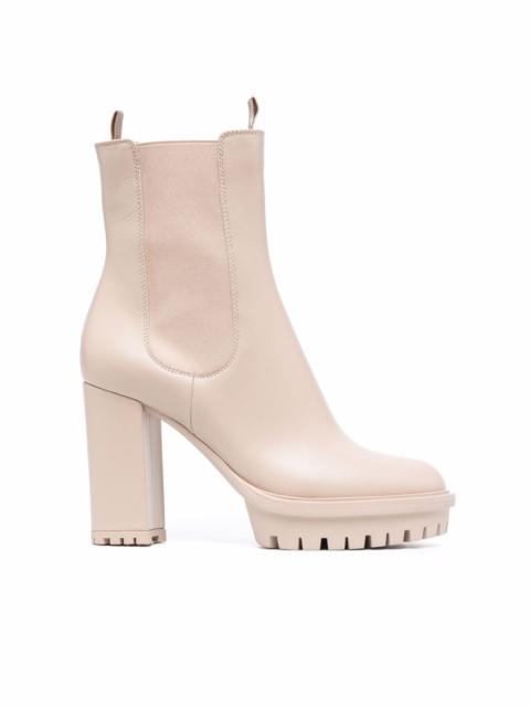 block-heel 110mm ankle boots