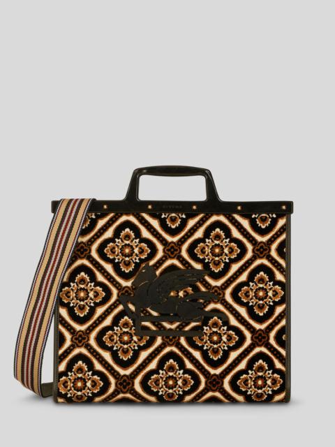 Etro MEDIUM JACQUARD LOVE TROTTER BAG