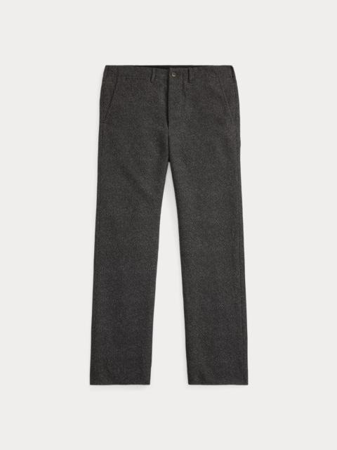 RRL by Ralph Lauren Slim Fit Wool-Cotton Herringbone Pant