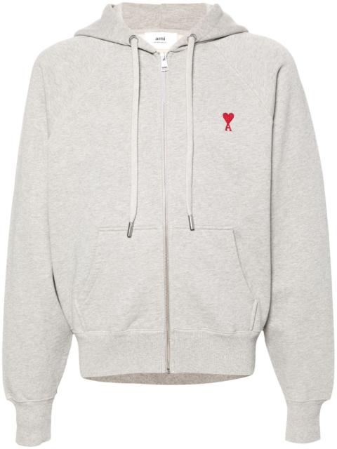 Red Adc Zipped Hoodie
