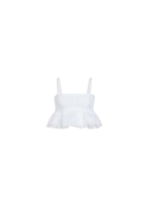 Alaïa SHINY CRINOLINE TOP