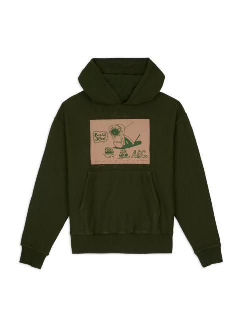 BRAIN DEAD Brain Dead x A.P.C. Stomp Hoodie - Forest