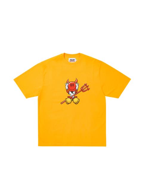 PALACE PALACE WORLD INDUSTRIES T-SHIRT YELLOW