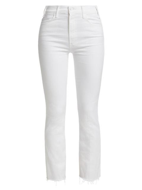 MOTHER Women's The Hustler Ankle Frayed Jeans - Fair