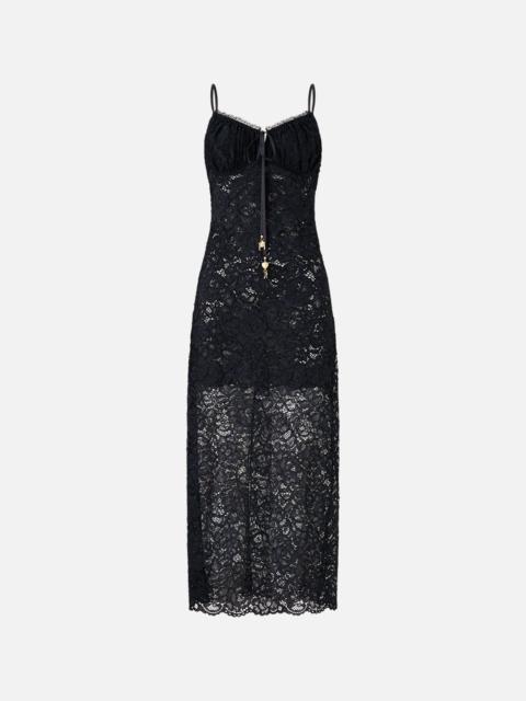 CAMILLA LACE GATHERED BODICE SLIP DRESS TAURUS RISING