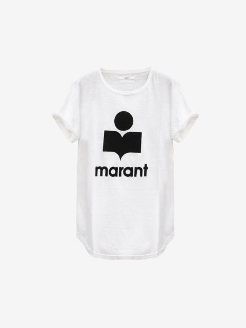 Isabel Marant Étoile KOLDI LINEN LOGO T-SHIRT