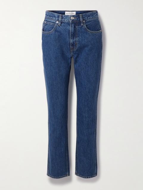 SLVRLAKE Virginia High-rise Slim-leg Jeans