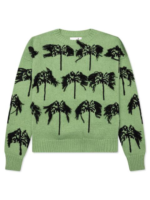 Jil Sander SWEATER - OPEN GREEN