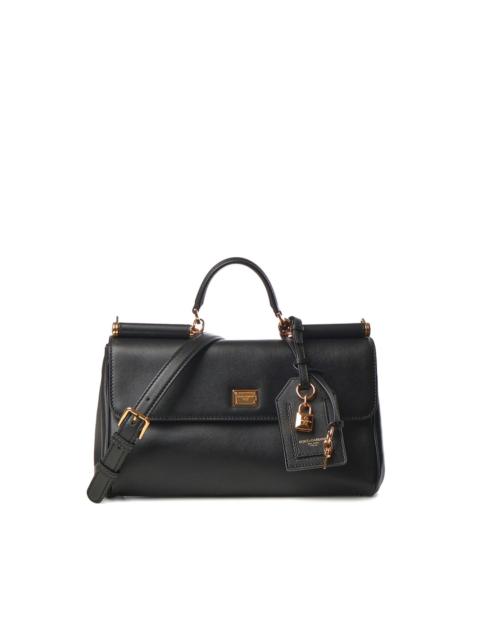Dolce & Gabbana Sicily Plongé leather tote bag