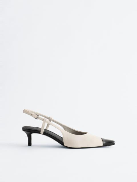 & Other Stories Leather Slingback Pumps