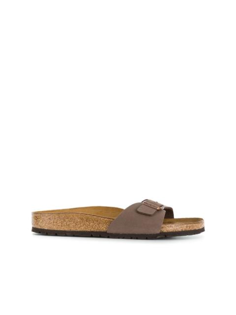 buckled flat sandals