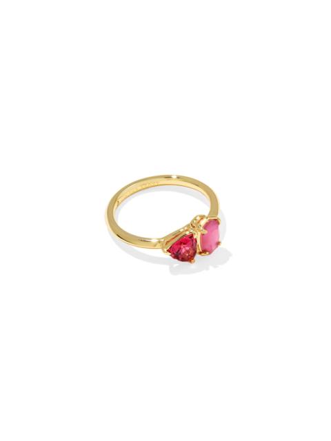 KENDRA SCOTT Tatum Gold Band Ring
