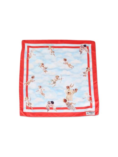 FIORUCCI Beatitudo print scarf