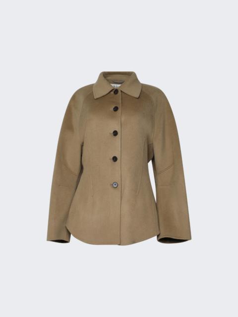 RÓHE Double Faced Sculptural Jacket Camel