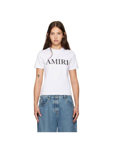 AMIRI White 'AMIRI' Core Logo T-shirt