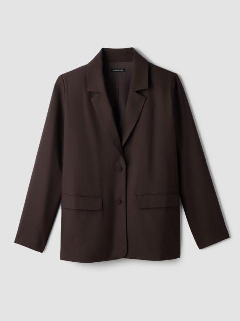 EILEEN FISHER Seasonless Wool Long Blazer