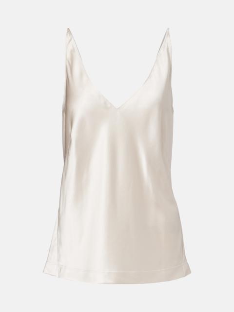 DOROTHEE SCHUMACHER Sense Of Shine silk-blend satin top