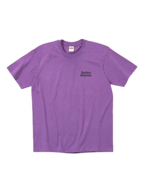 Supreme Supreme x Hardies Dog T-Shirt 'Purple Black' SUP-SS23-266