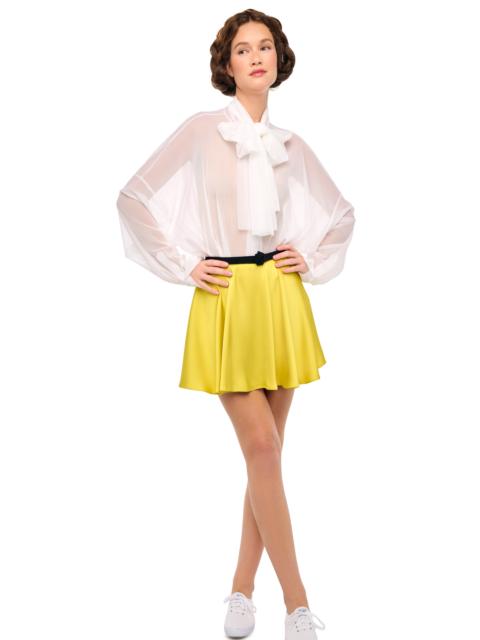 NORMA KAMALI OVERSIZED NK BODYSUIT W/ BOW