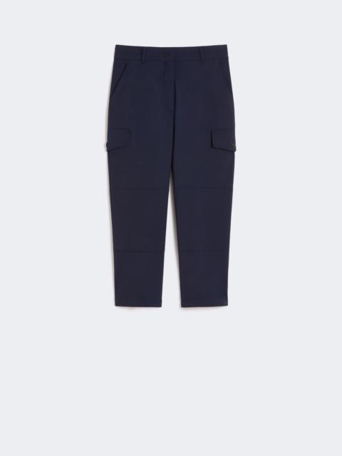 WEEKEND Max Mara Tech wool trousers - NAVY