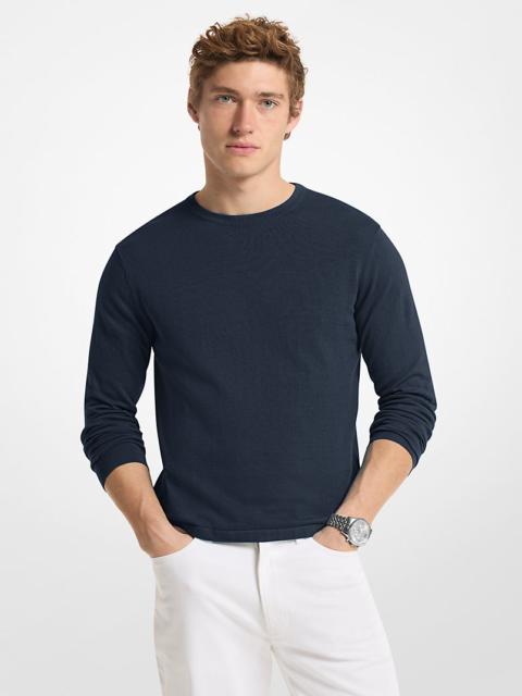 MICHAEL KORS Cotton Jersey Sweater
