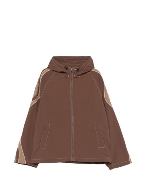 ERL hooded panelled jacket