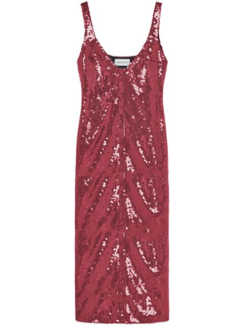16ARLINGTON Kal sequinned midi dress