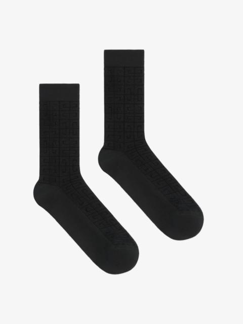 Givenchy SOCKS IN 4G COTTON