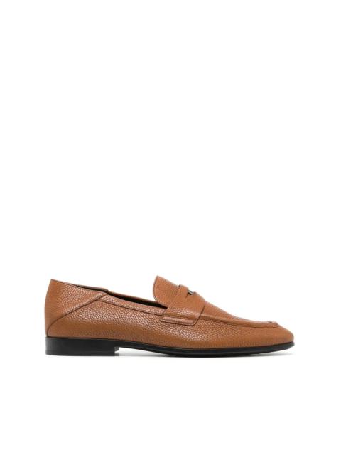 Tod's logo-plaque leather penny loafers