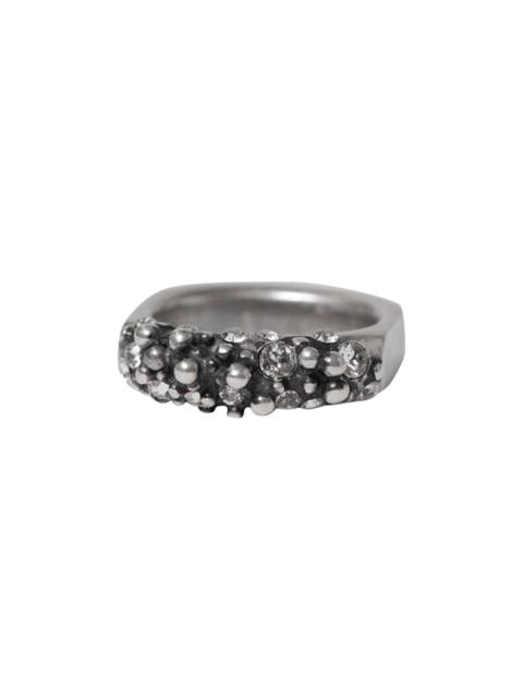 Ann Demeulemeester Ann Demeulemeester Hubertine Ring With Small Stones 'Silver'