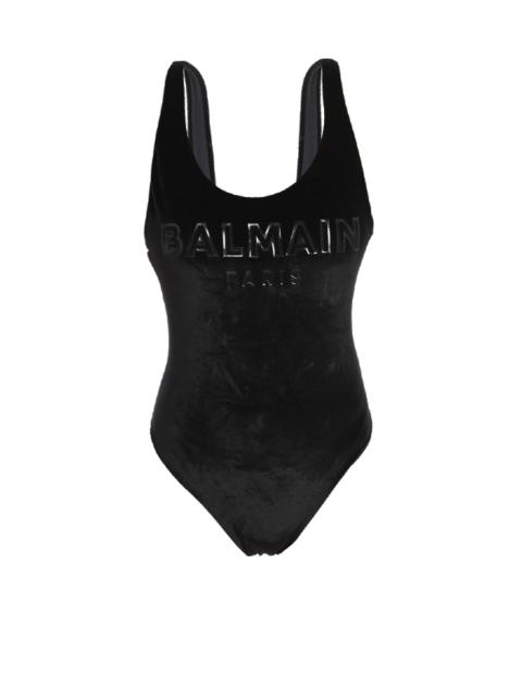 Balmain Swimsuit with Balmain logo