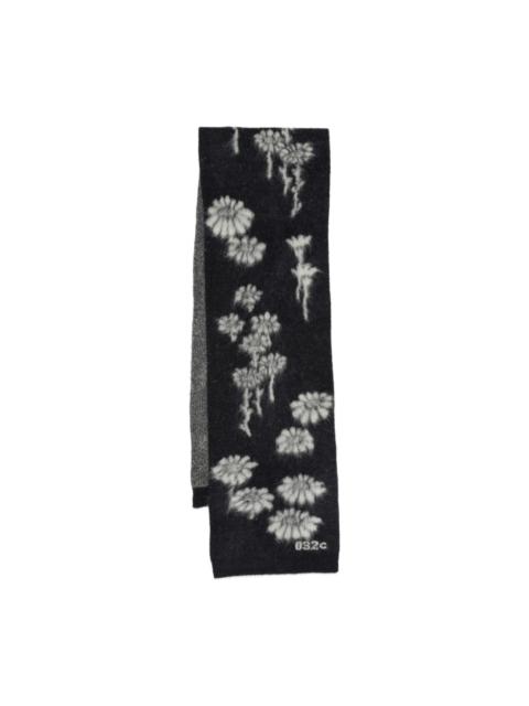 032c melting daisies scarf