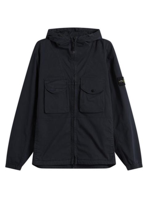 Stone Island Stone Island Organic Cotton Twill Hooded Jacket