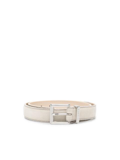 PESERICO bead-trim leather belt