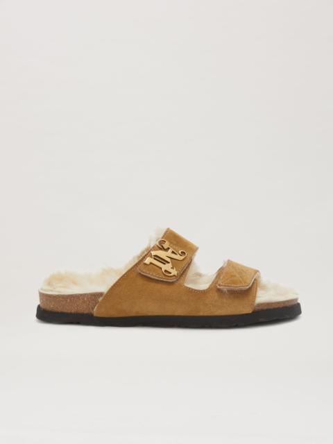 Monogram Comfy Slipper Open Toe