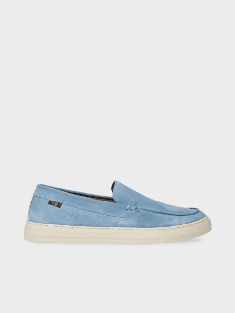 Paul Smith Light Blue Suede 'Simeon' Loafers