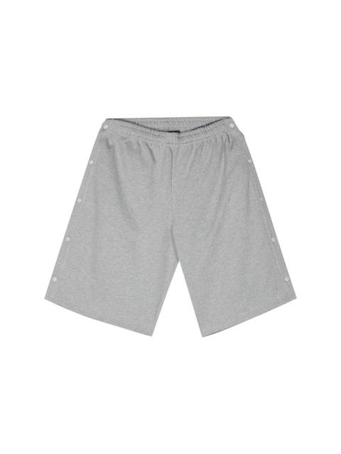 Y/Project layered-detail cotton shorts