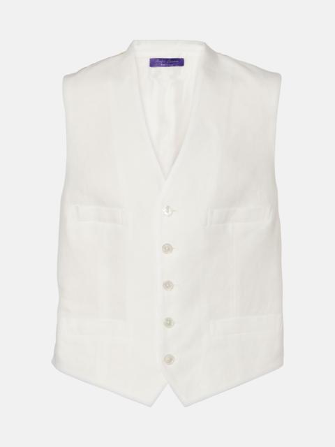 Ralph Lauren Jaiden linen vest
