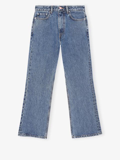 GANNI BETZY CROPPED JEANS
